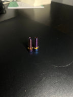 Titanium brake caliper bolts