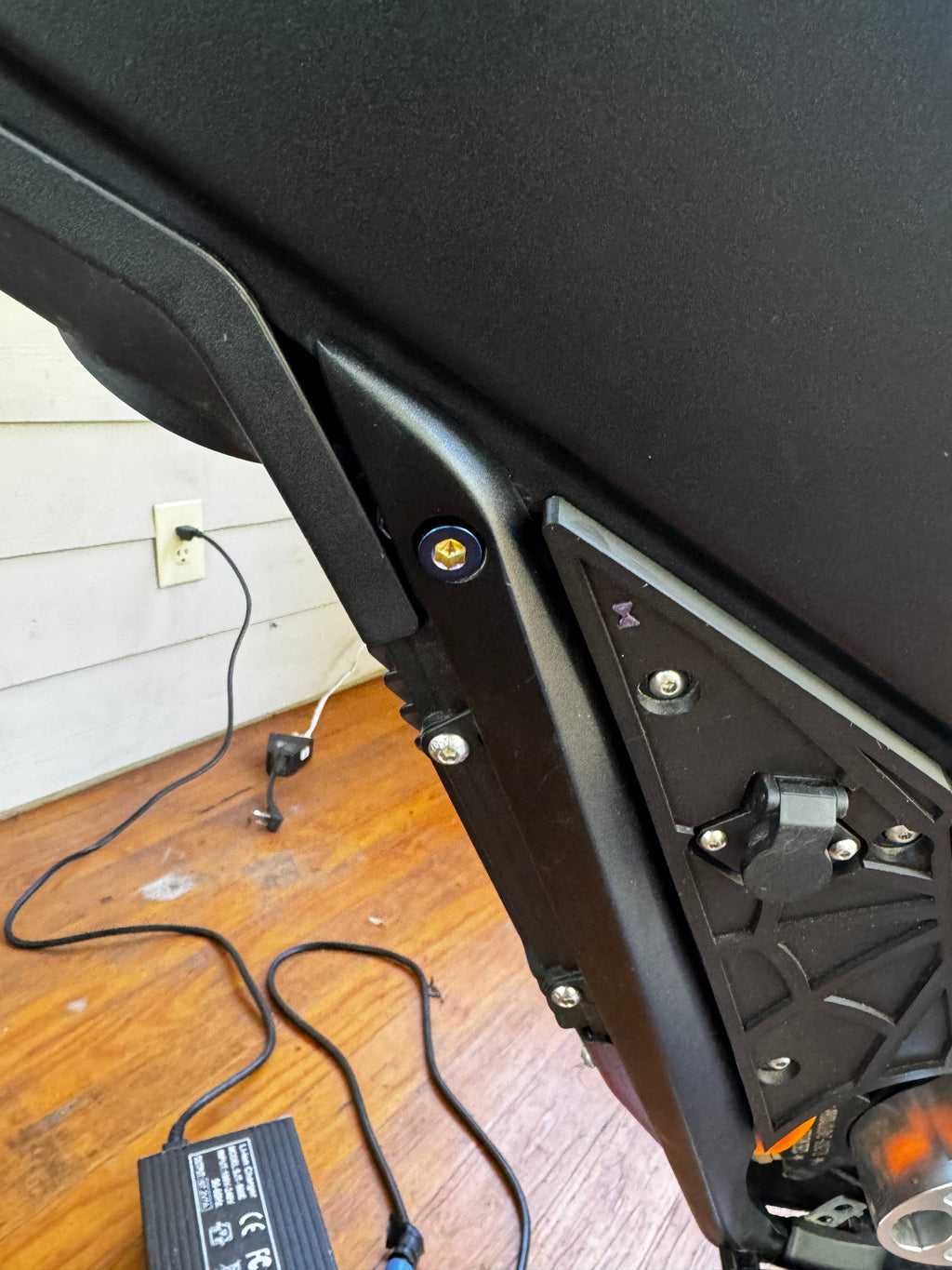 Talaria XXX tItanium Frame guard bolts