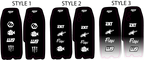 Tuttio Soliel 01 Fork Guard Decals