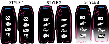 Felon Supply Tuttio Soliel 01 Fork Guard Decals