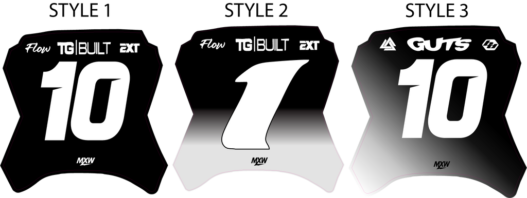 Yozma Front Plate Decal
