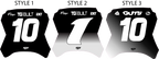 Yozma Front Plate Decal