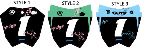 Felon Supply Cherry Blossom Rtr Front Plate Decal