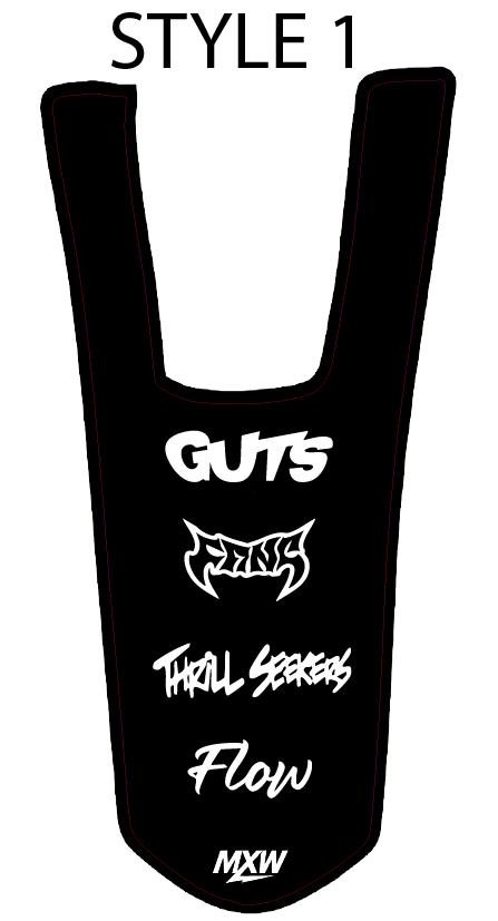 Yozma Rear Fender decal