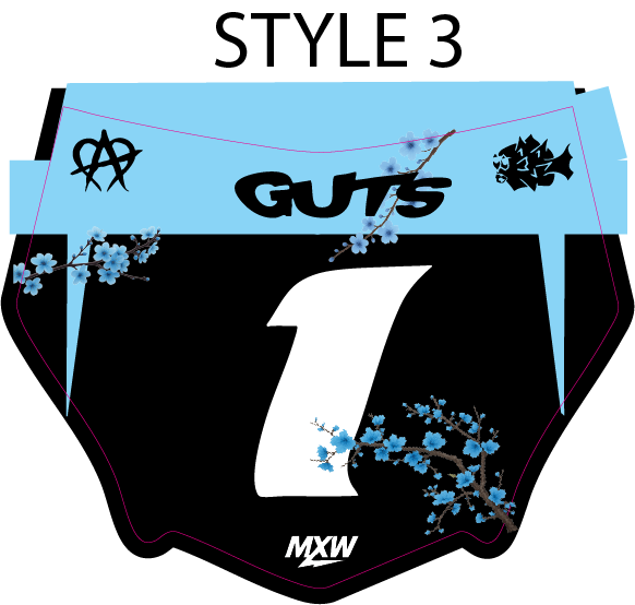 Cherry Blossom Motocutz Decal