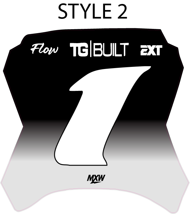Yozma Front Plate Decal