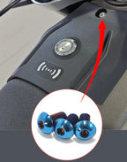 Titanium ignition cover bolts