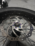 Titanium rotor bolts