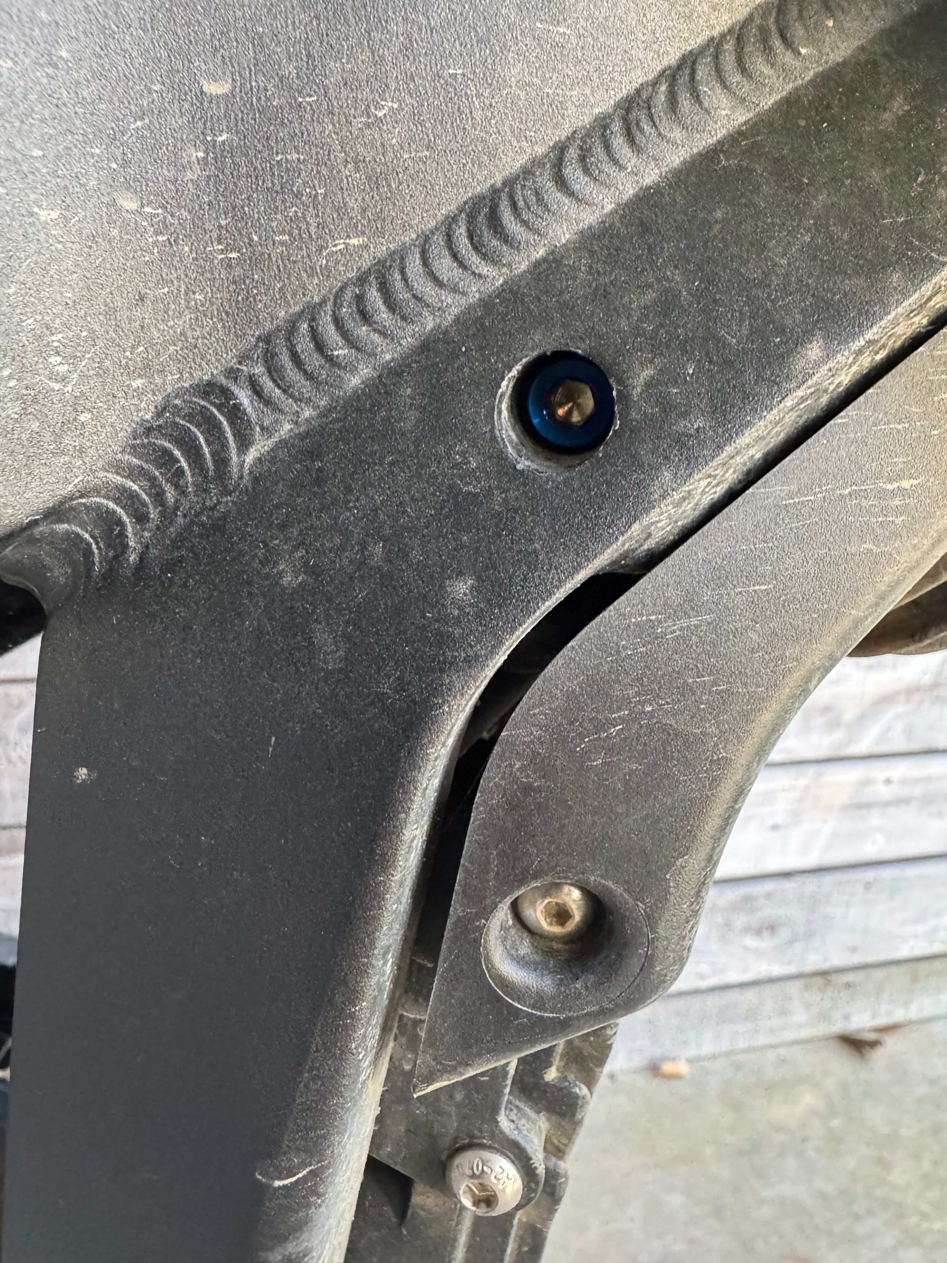 Titanium Talaria Frame bolts