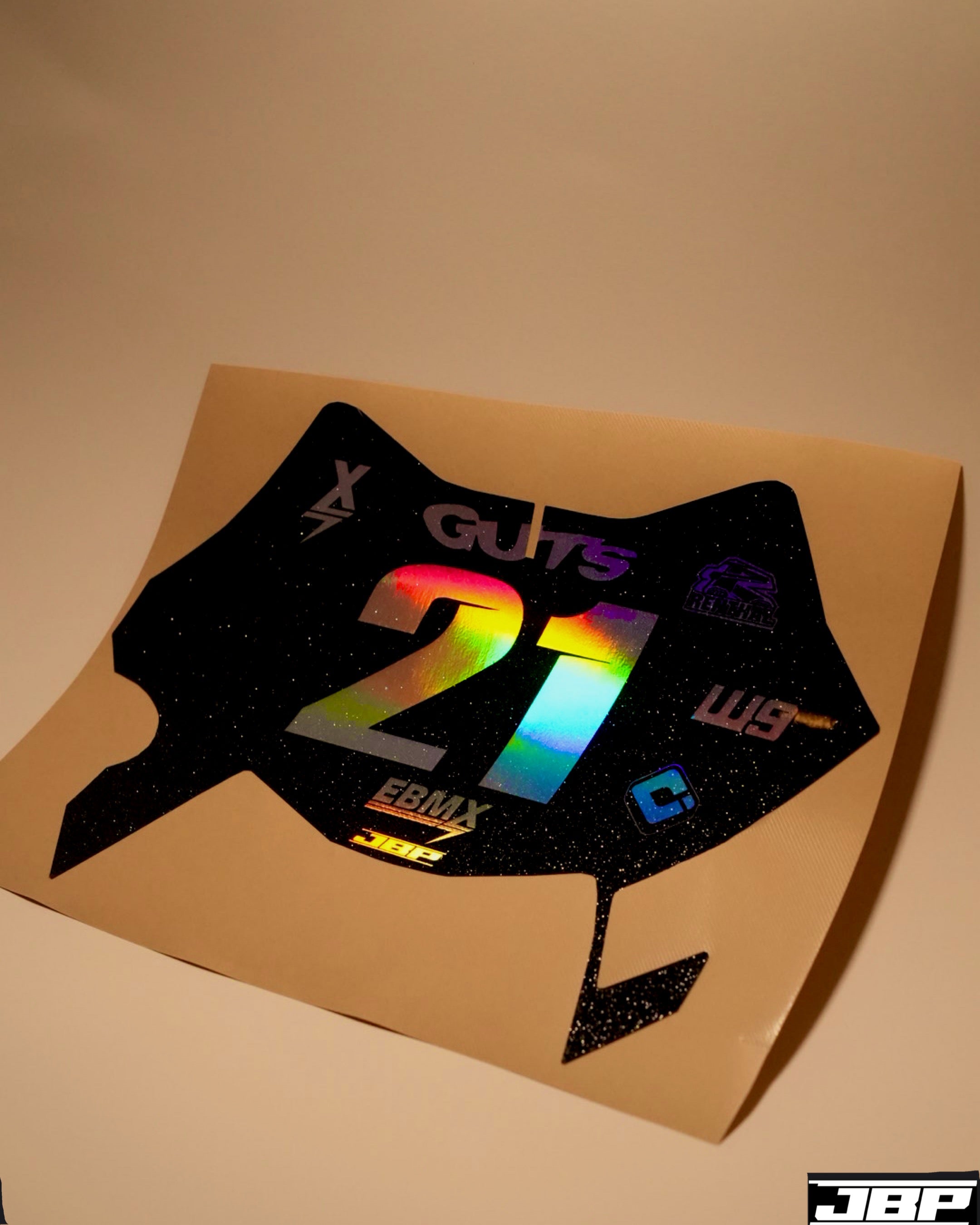 UltraBee Plate Decal