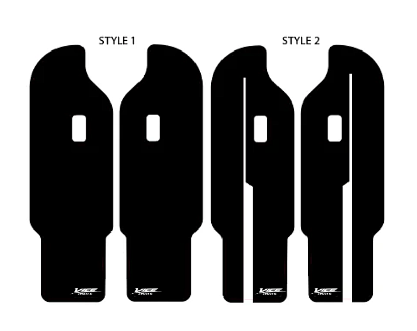 DNM Fork Guard Decals