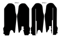 Ultra Bee Fork Guard Decals