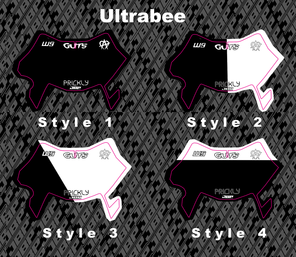 UltraBee Plate Decal