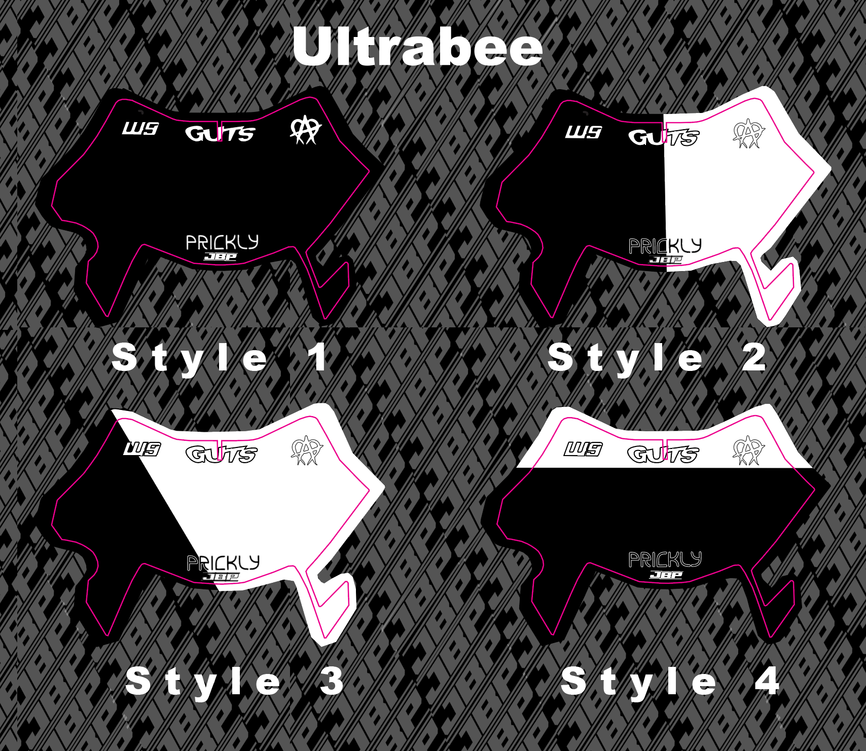UltraBee Plate Decal