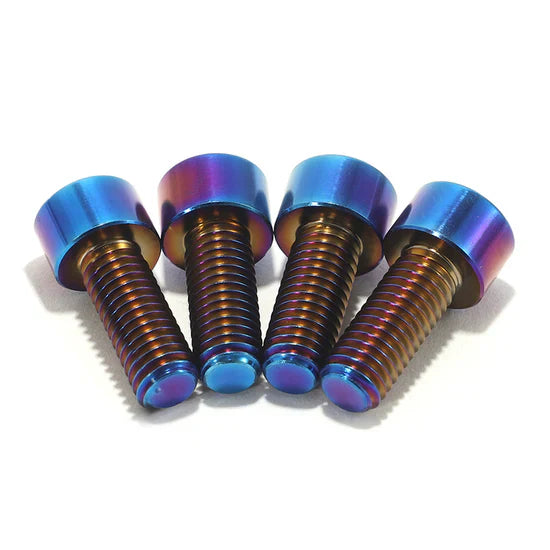 Titanium Talaria front axel pinch bolts