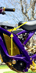 Titanium Bolts for Side-Plastics (Lock for Battery Lid) Surron, Segway, E-Ride Pro