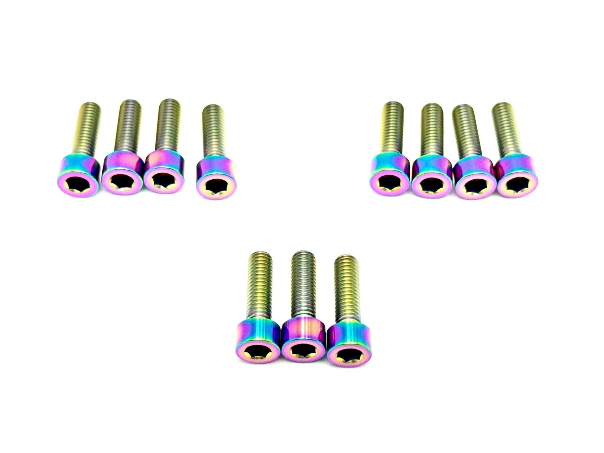 Titanium EXT Ferro Fork 11/17 Piece Bolt Kits