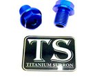 Titanium FastAce Forks Axle Bolts