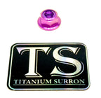 Titanium Lock M8 Nut - M8x1.25