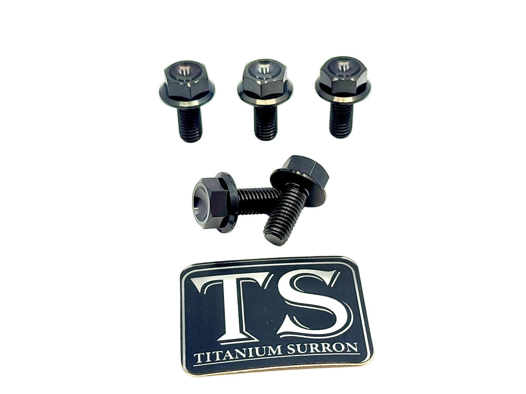 Titanium Rear Sprocket Bolts - E-Moto