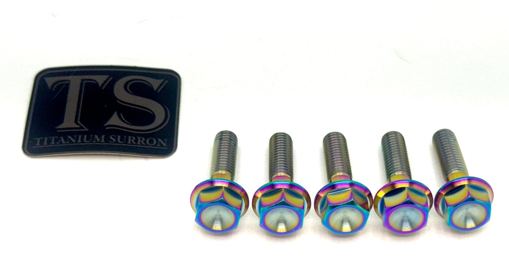 Titanium Rear Sprocket Bolts - E-Moto