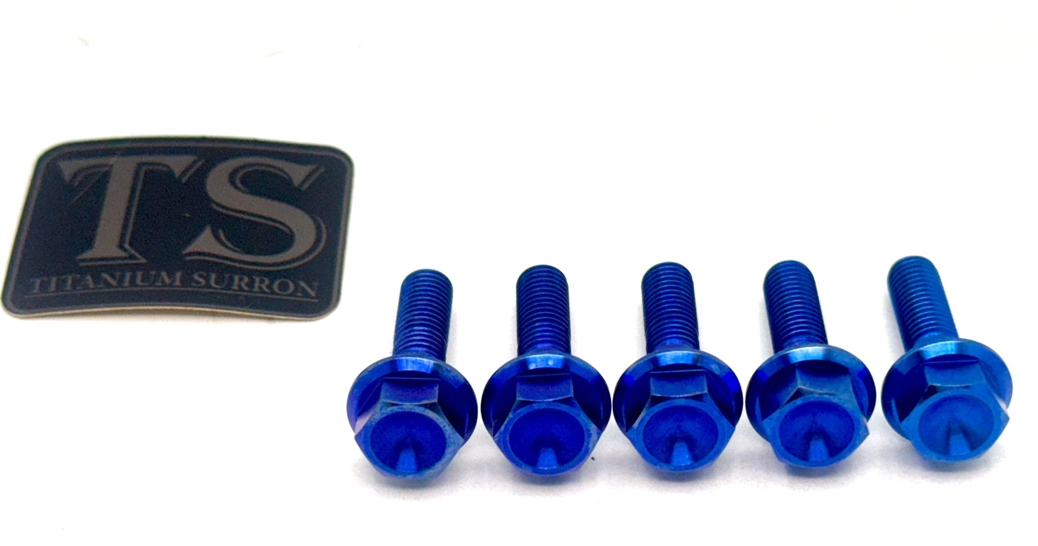 Titanium Rear Sprocket Bolts - E-Moto